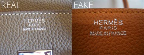 how to spot a fake Hermes